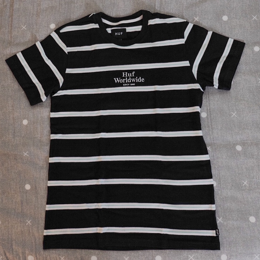 Huf Worldwide Striped T-Shirt